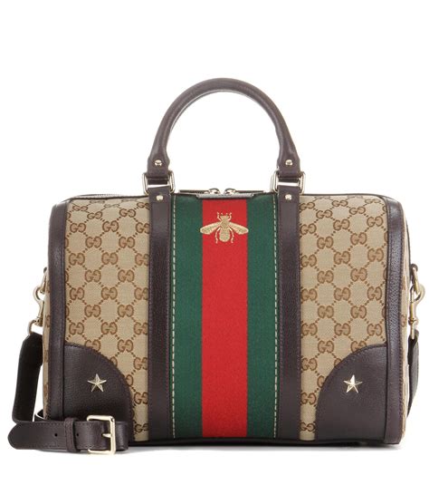 gucci canvas logo small handbag|gucci tote bags lowest price.